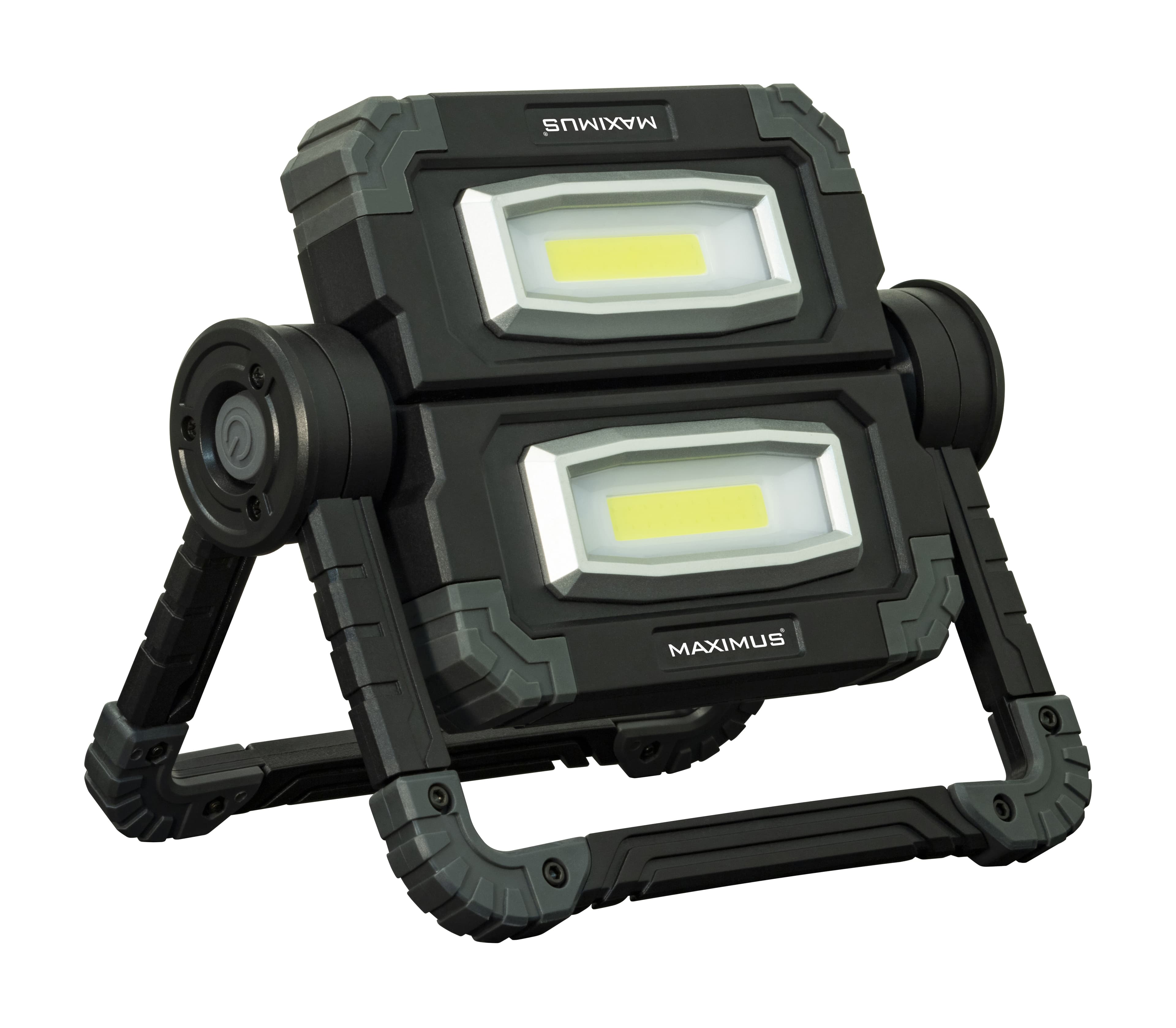 Lampe de travail LED, lampe de travail LED avec 1000 lumens, 2x LED COB 10W, idéal pour les réparations automobiles, les ateliers, le camping, la
