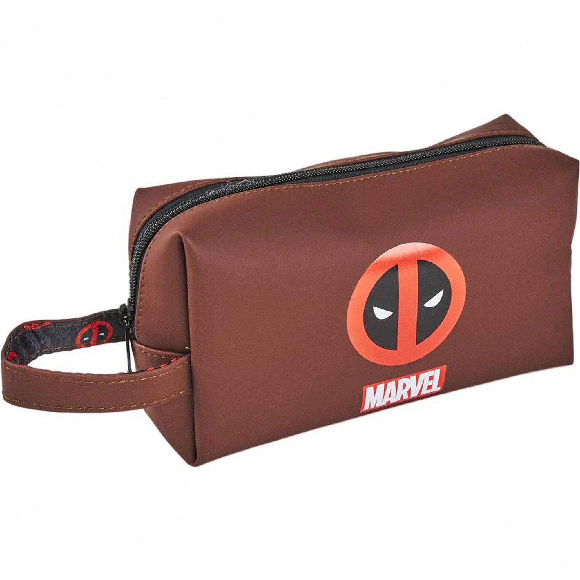 MARVEL | Neceser Aseo Viaje Asas Deadpool Dark Red- Neceser Aseo MARVEL Viaje Diseño Único y Licencia Oficial