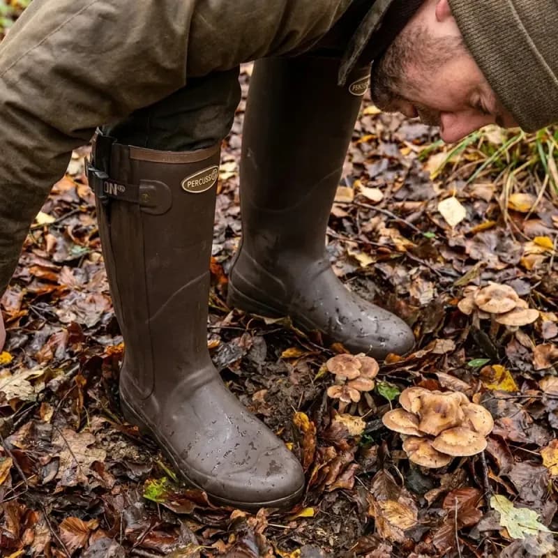 Bottes full zip Percussion® Rambouillet Marron